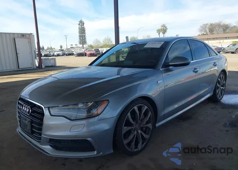 2015 Audi A6 3.0T Premium Plus z USA, uszkodzony, nr VIN WAUFGAFCXFN018639